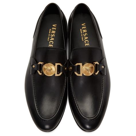 versace collection men loafer|Versace collection men's loafers.